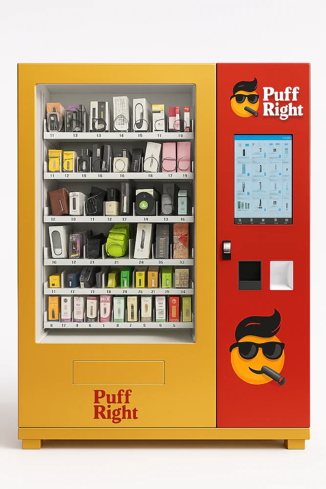 Age-verified ID-gated retail vending machine